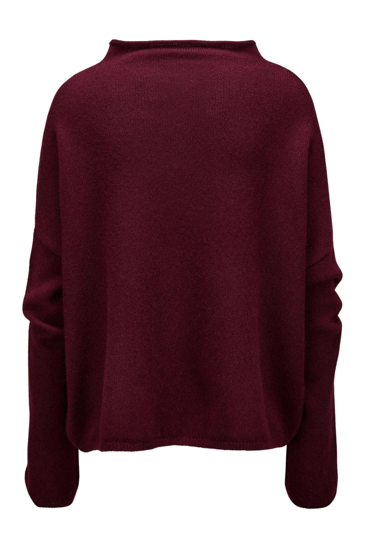 Sandy Cashmere Sweater Deep Plum