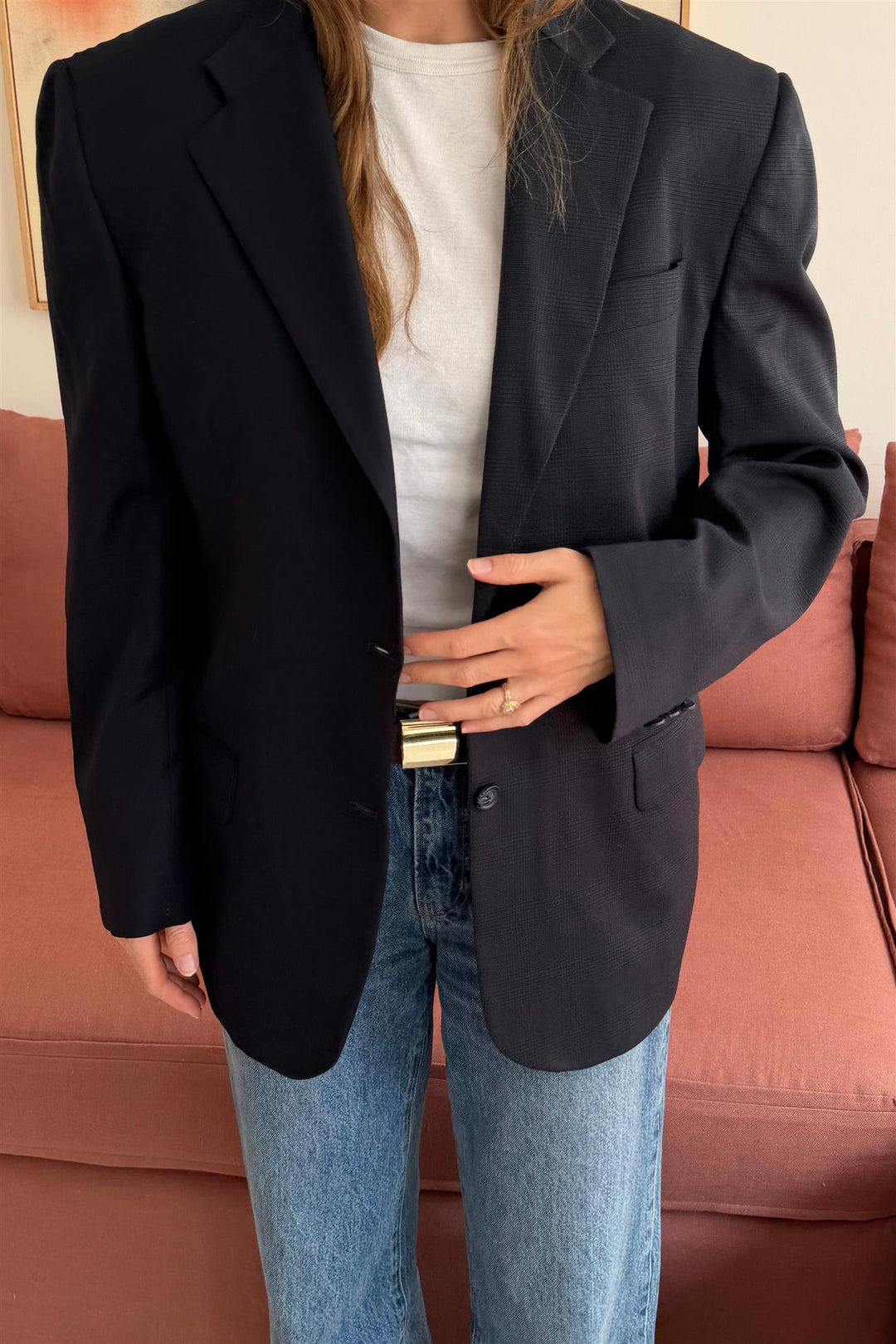 Contrast Blazer CB2567