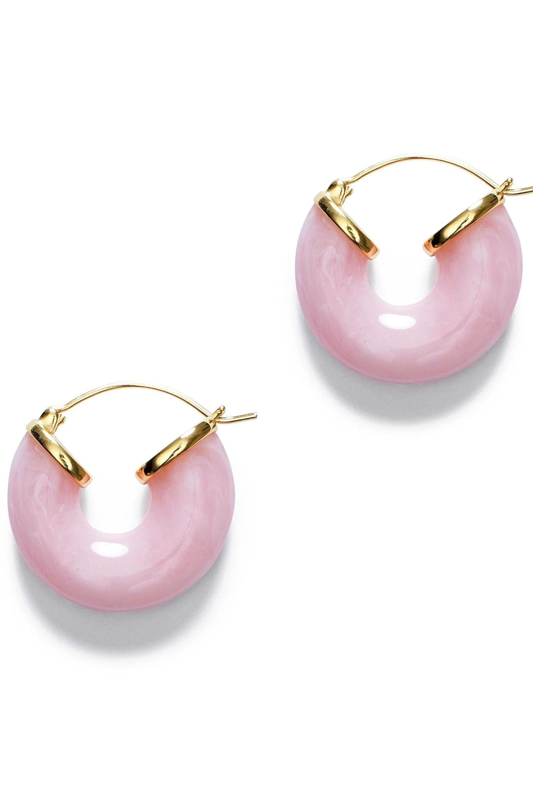 Big Swell Hoops Rose Blush