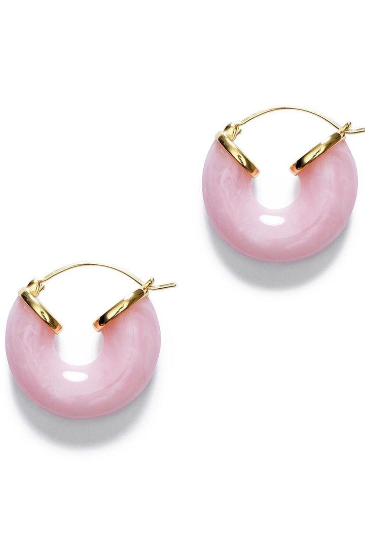 Big Swell Hoops Rose Blush