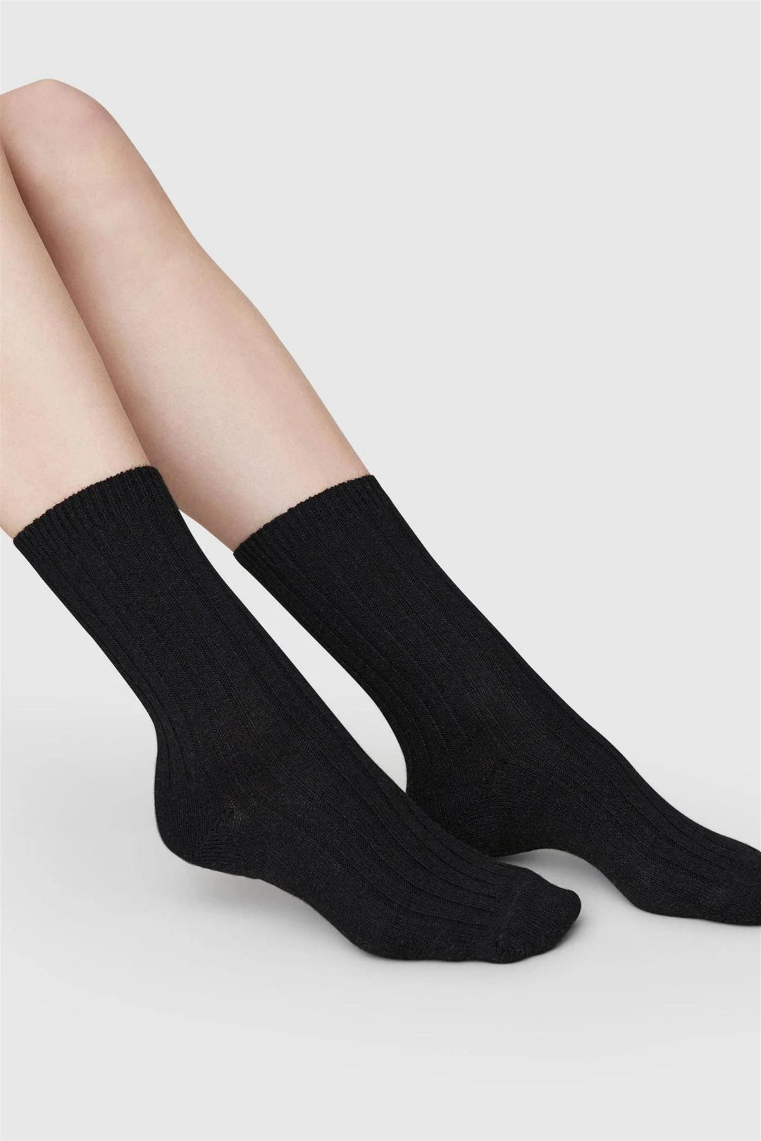 Bodil Chunky Socks Black