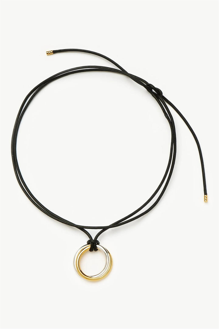 Lucy Williams Entwine Pendant Cord Necklace