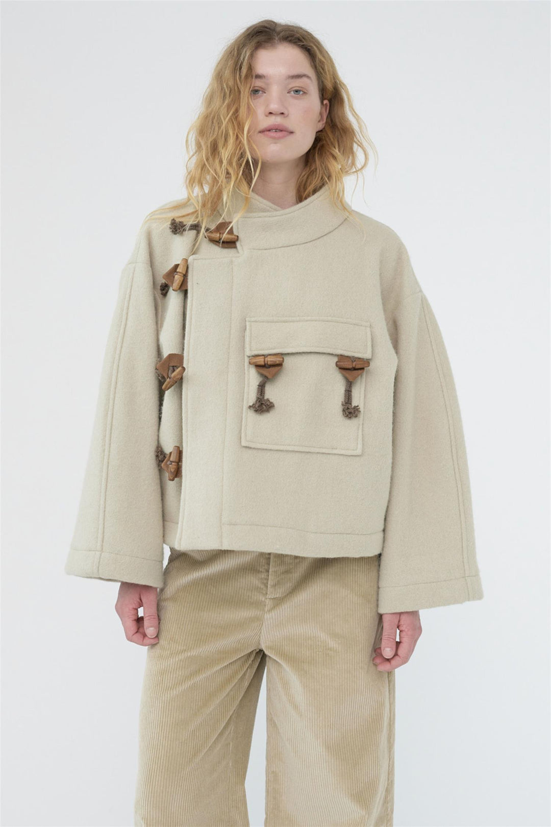 Klippan Biled Wool Jacket Oatmeal