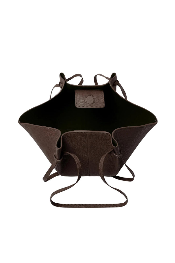Mochi Pebble Grain Leather Espresso