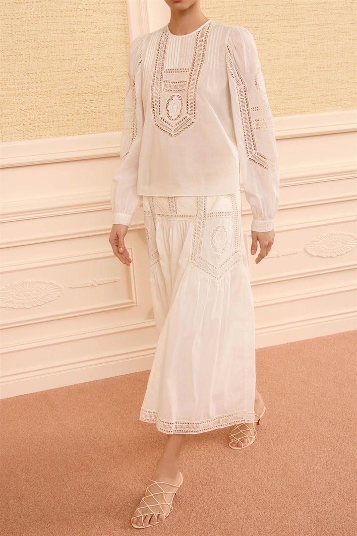 Alice Midi Skirt Pristine