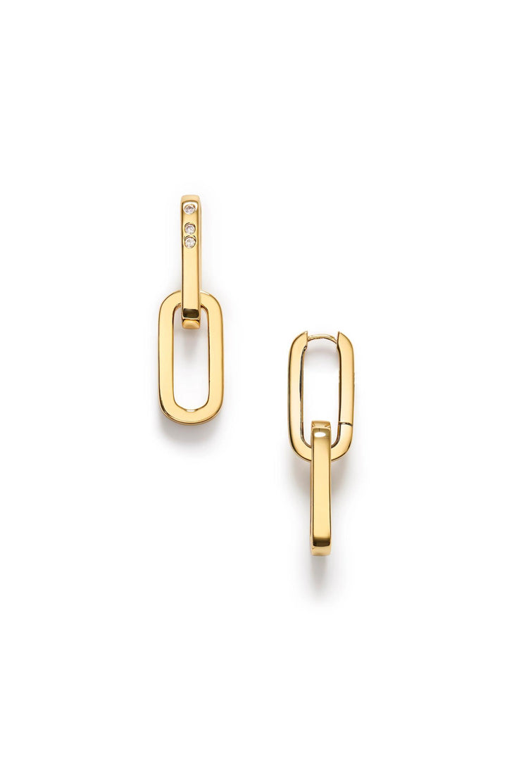 Golden Link Earrings