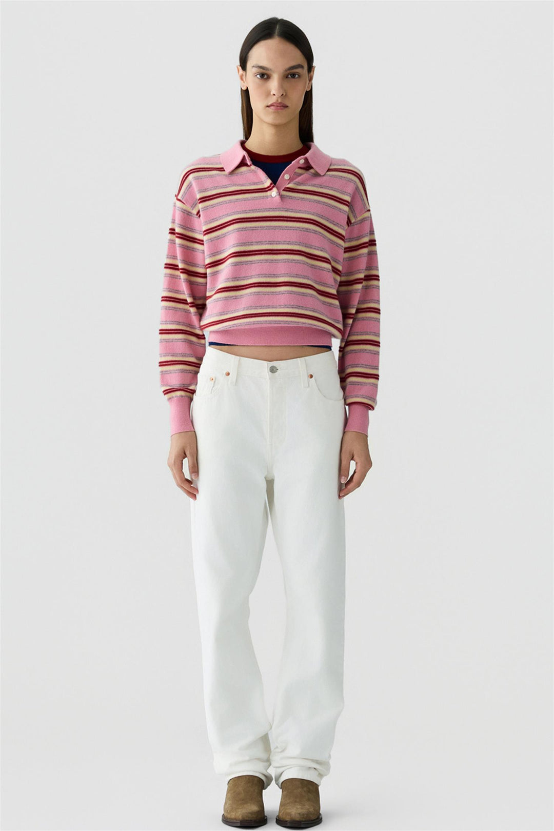 Collegiate Stripe Polo Sprinkle Combo