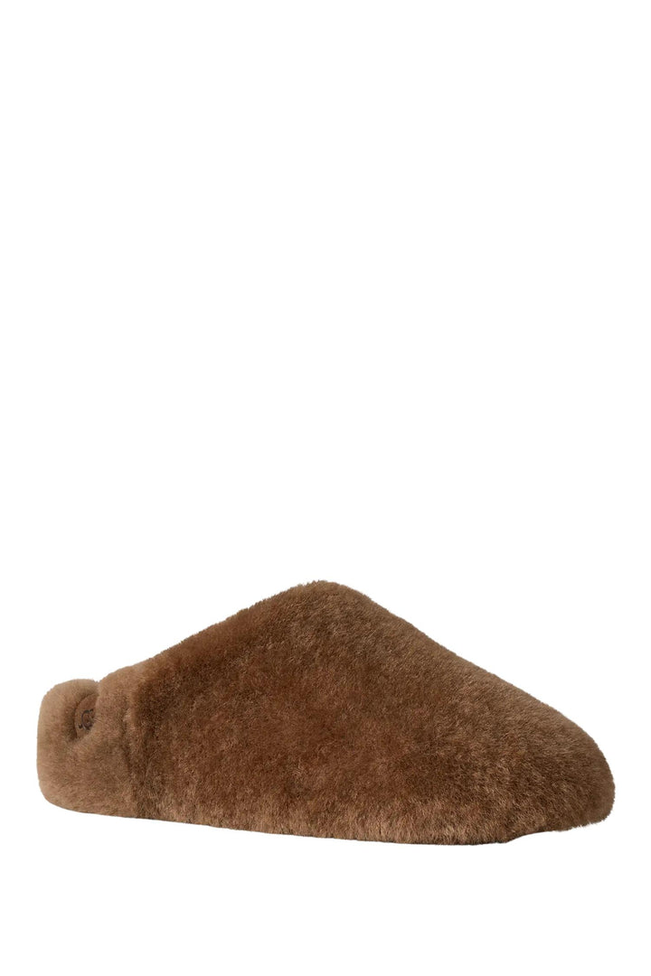 Elea Fluffed Slip-On Light Bronze