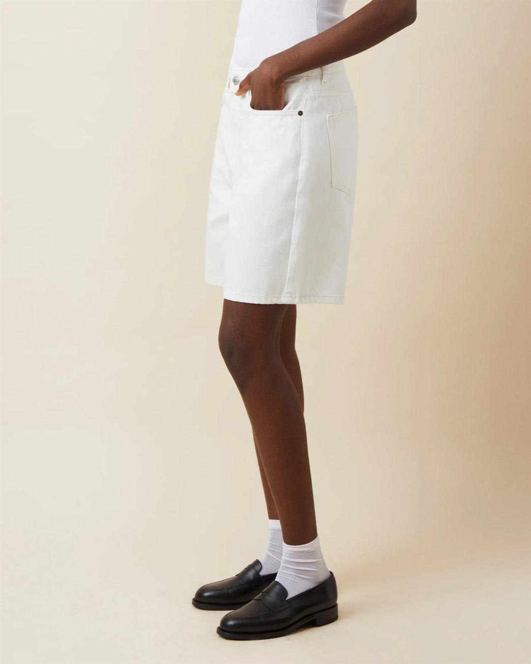 Belem Shorts Natural White