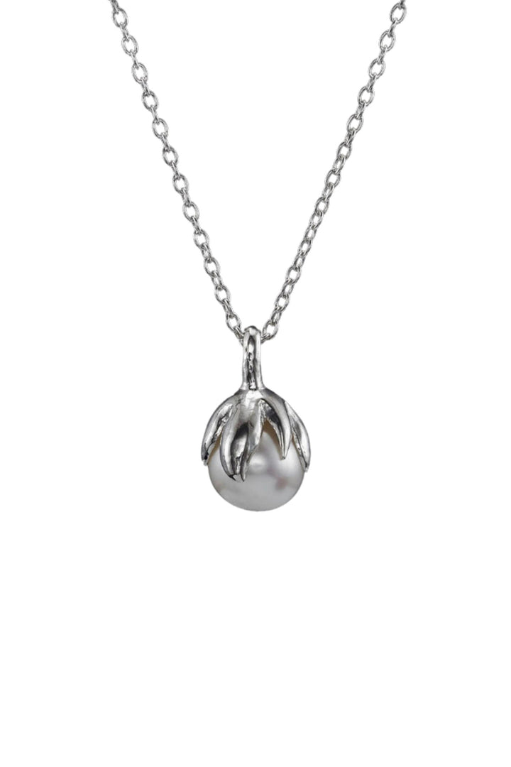 Bud Necklace Silver