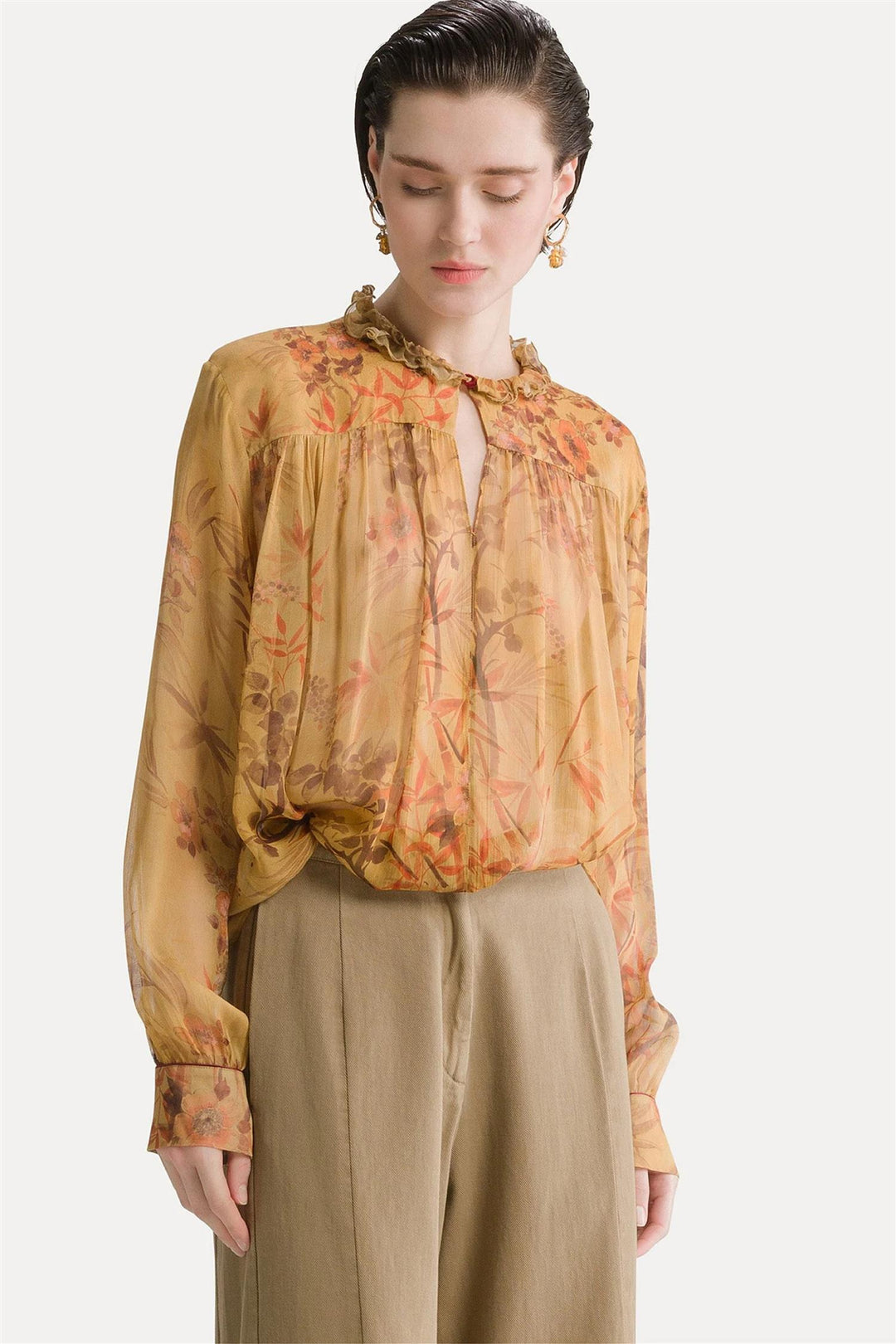 Le Bambou Secret Bohemian Shirt Heliodore