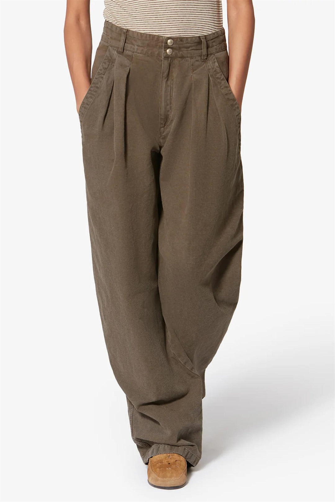 Nadine Pants Dark Bronze
