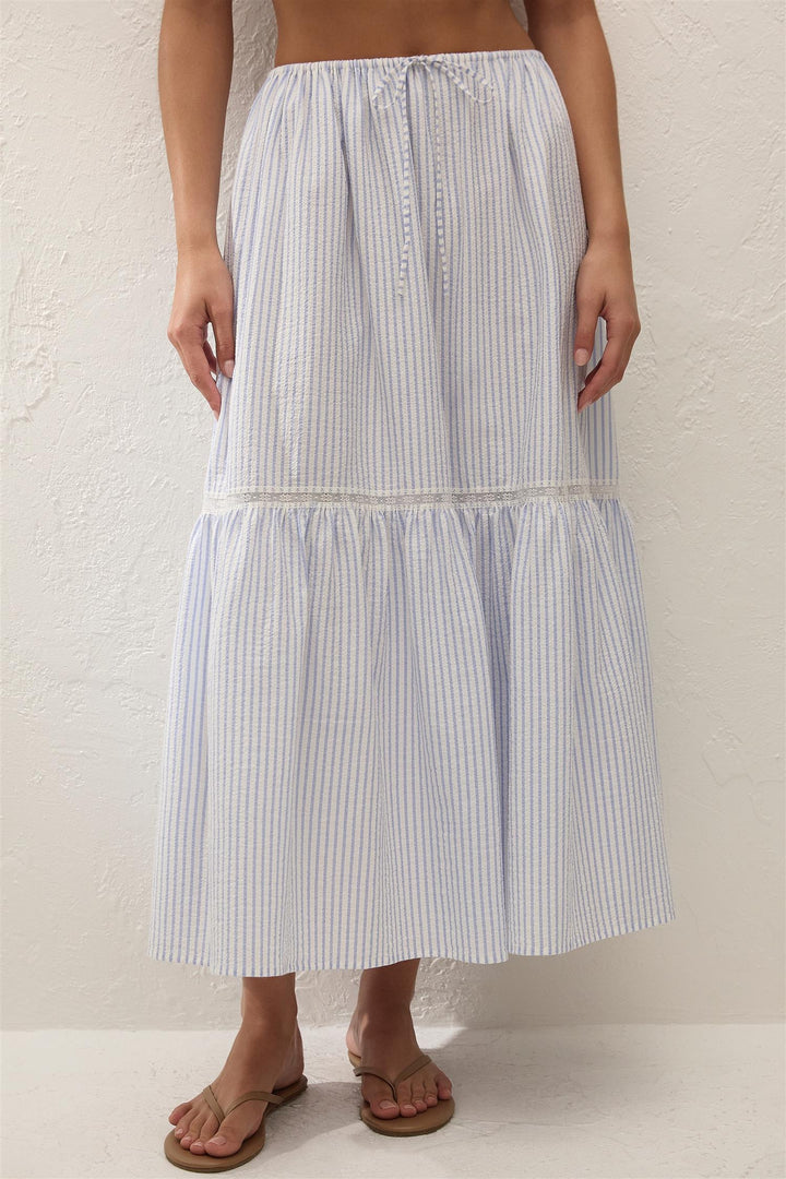 Venta Skirt Carmen Stripe Light Blue