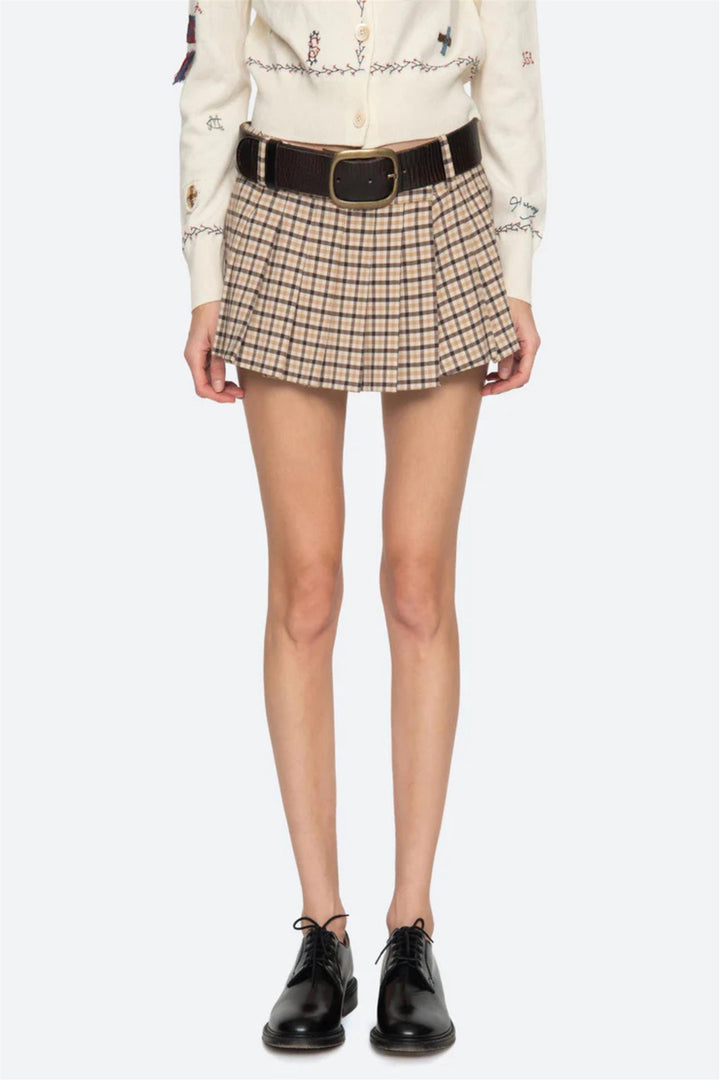 Savannah Plaid Skort
