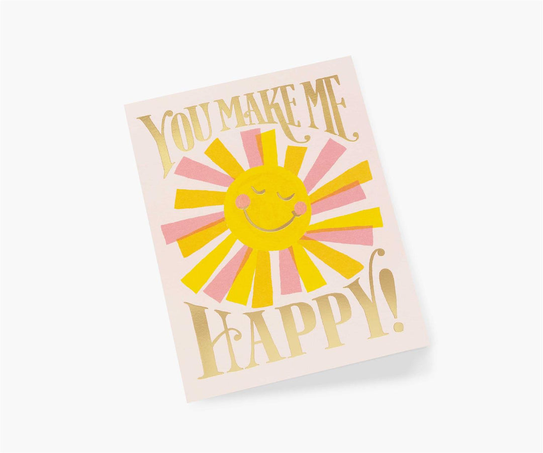 You Make Me Happy Card