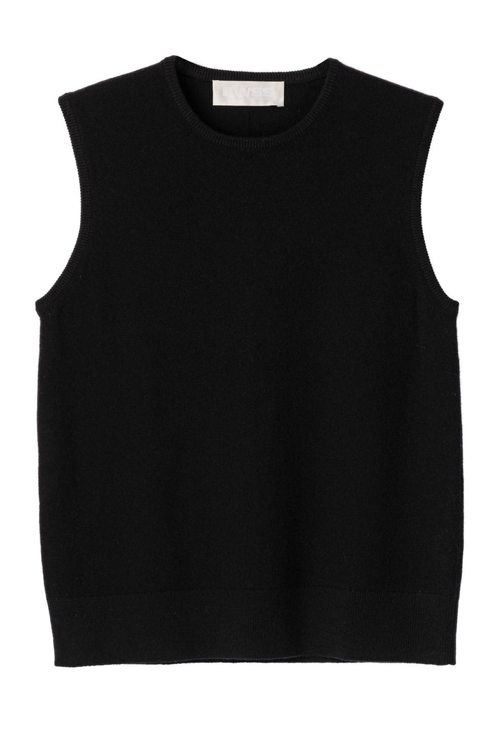 Classic Wool Tank Jet Black