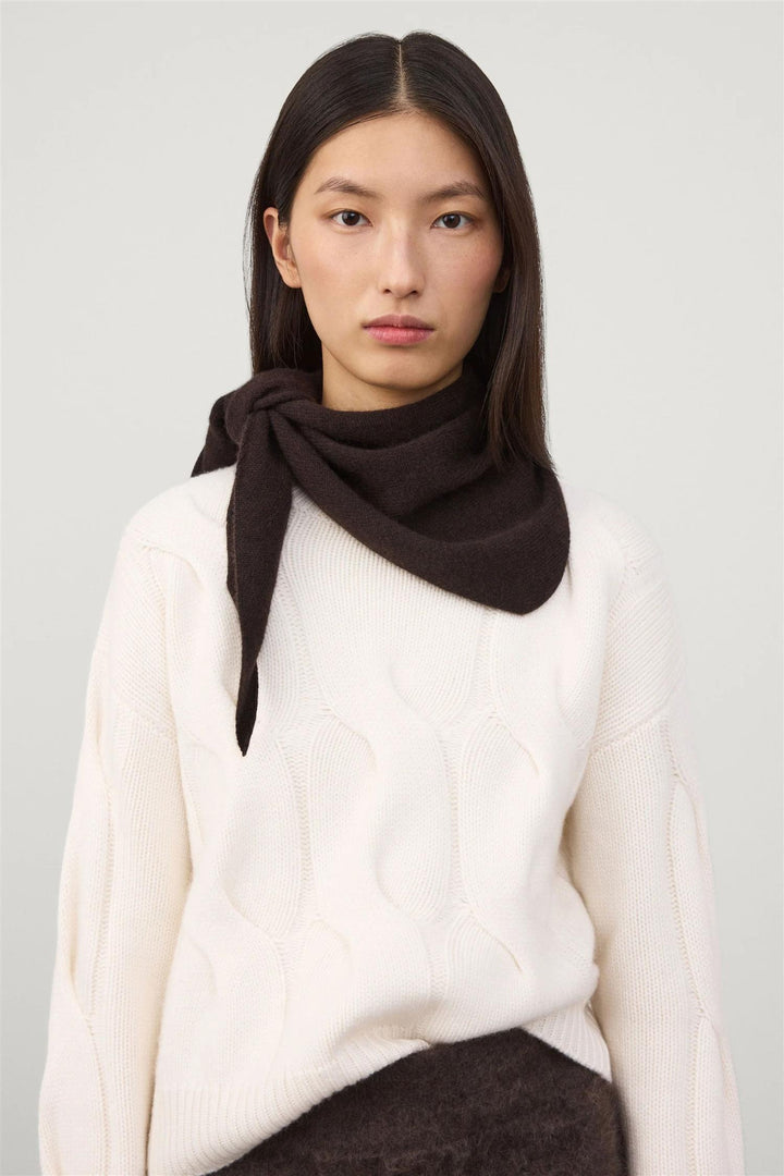 Florianne Scarf Dark Oak