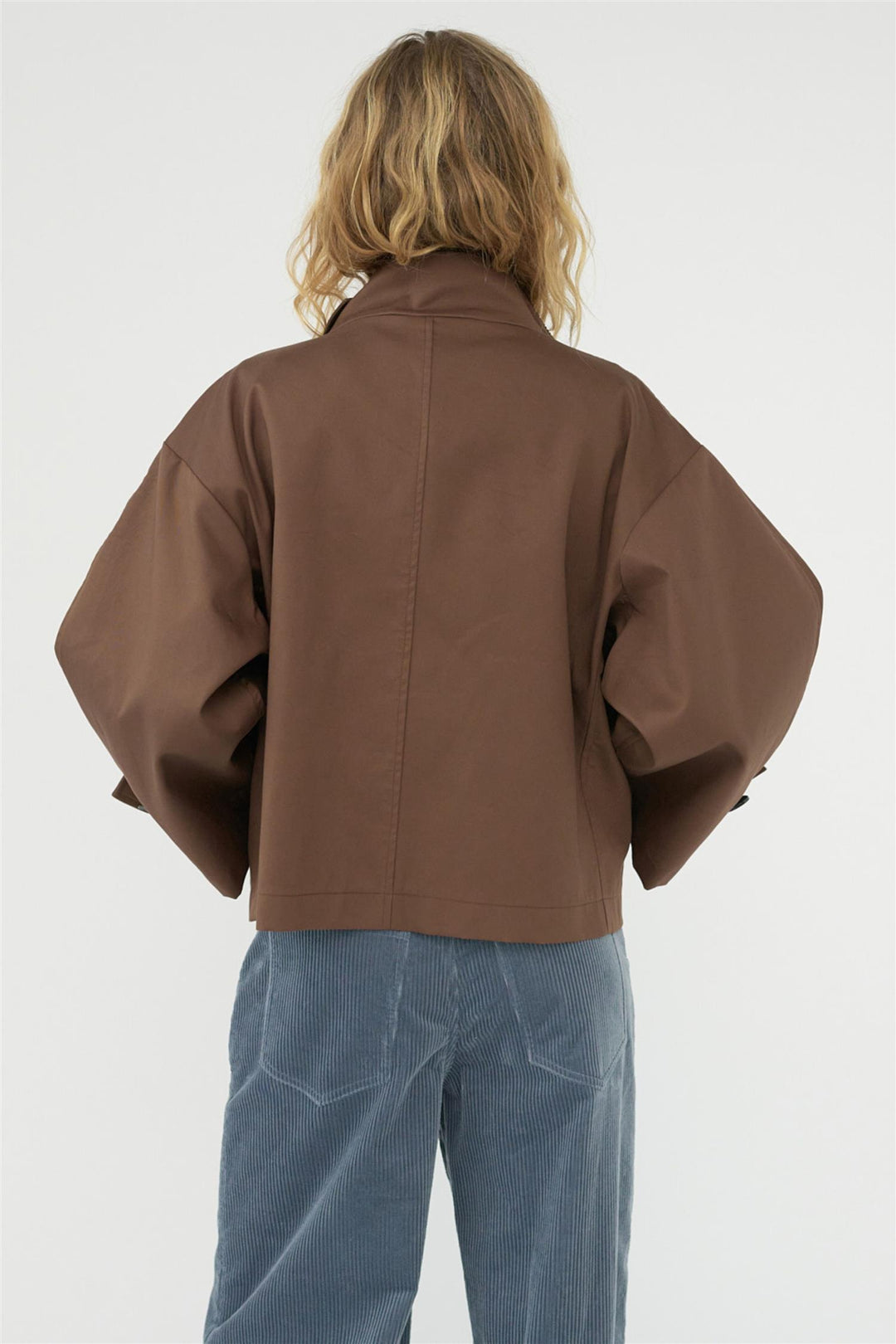 Water Resistant Jacket Dusty Brown