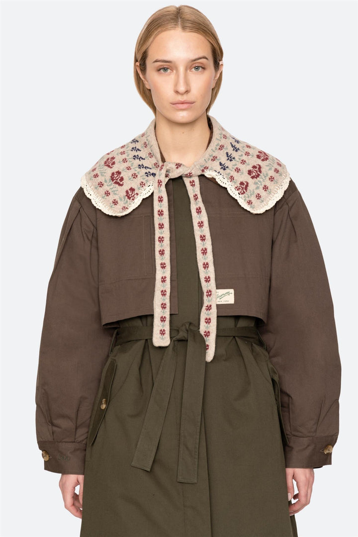 Preston Knit Collar Cream