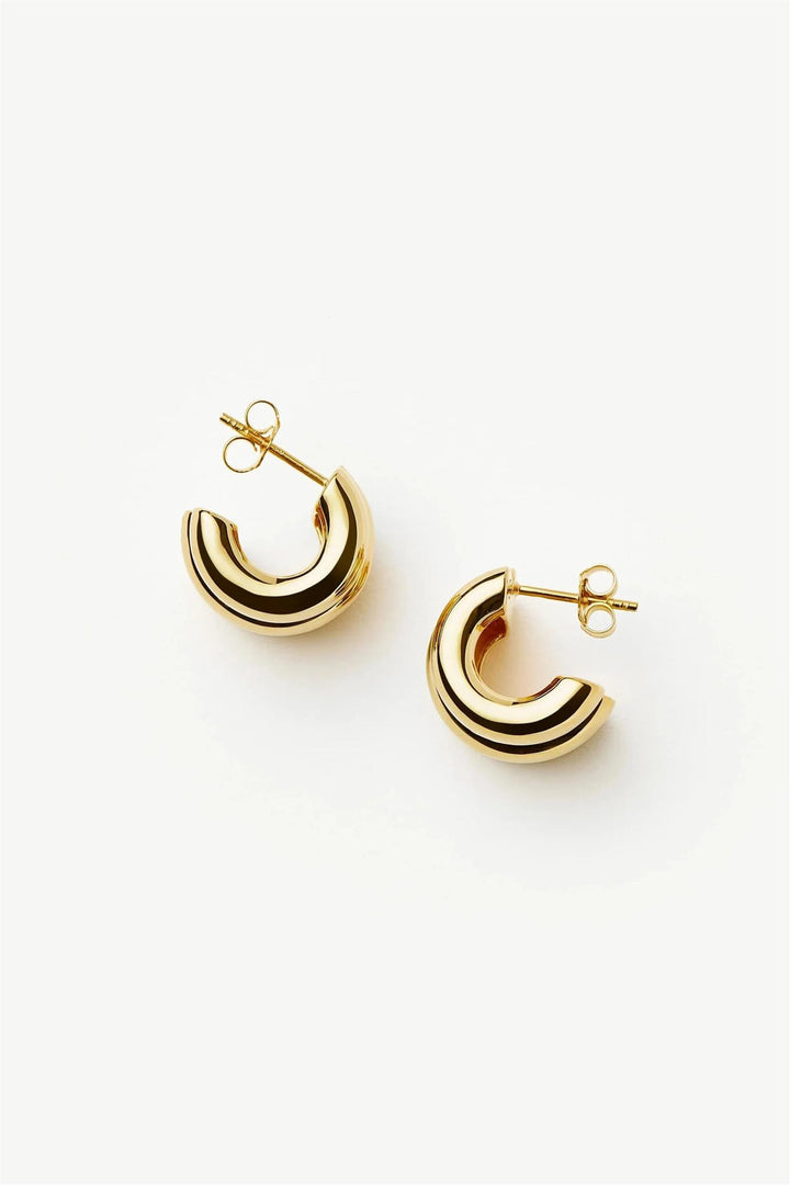 Chubby Triple Small Hoop Earrings