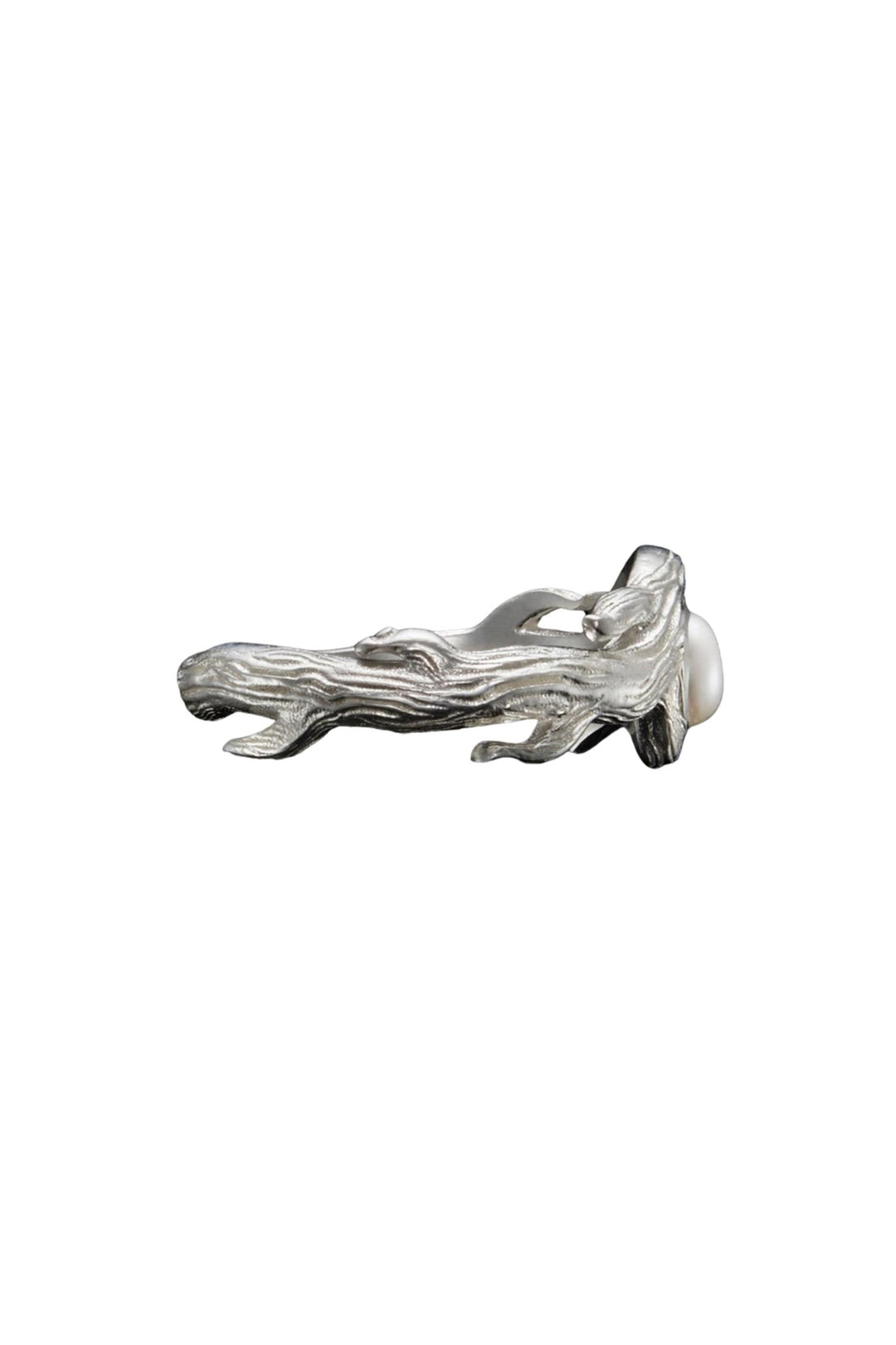 Secret Garden Ring - Silver - Freshwater Pearl