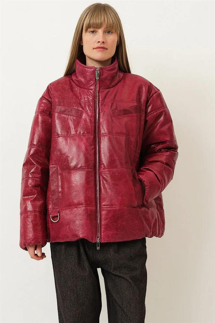 Bloom Coat Dark Red