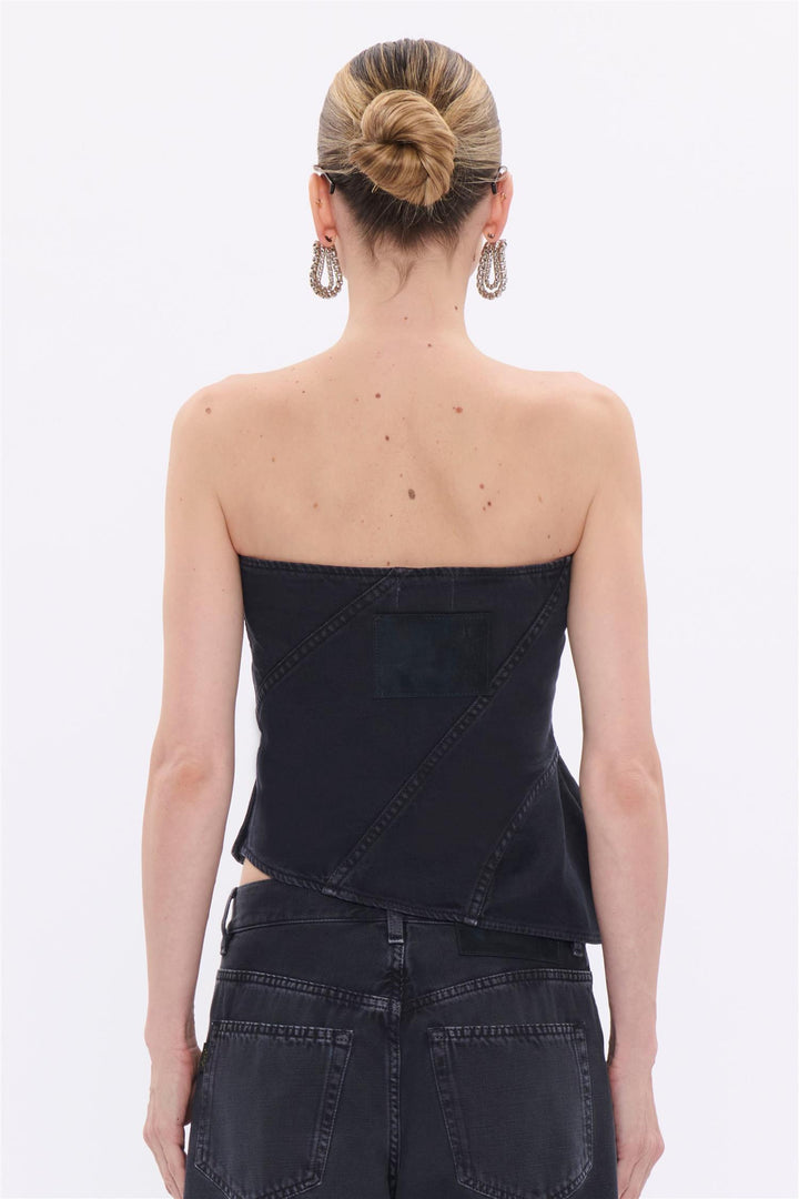 Twist Bustier Top Bull 44 Carbon