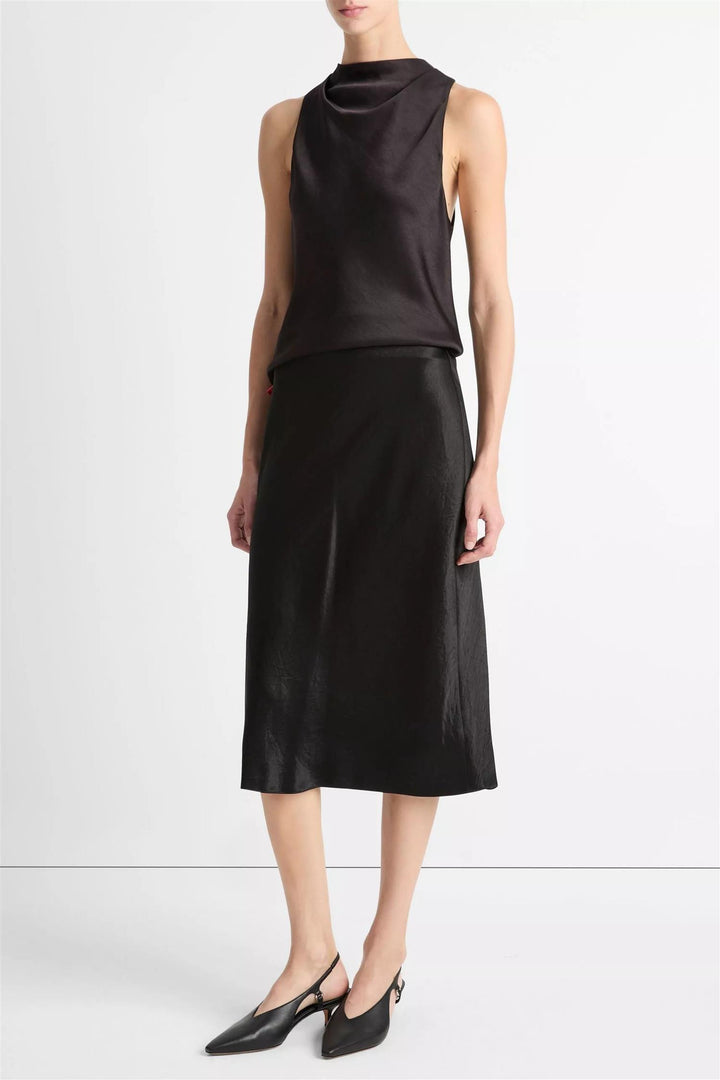 Slip Skirt Black