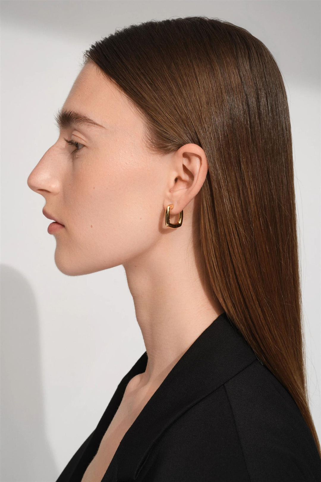 Frame Hoops Medium Gold