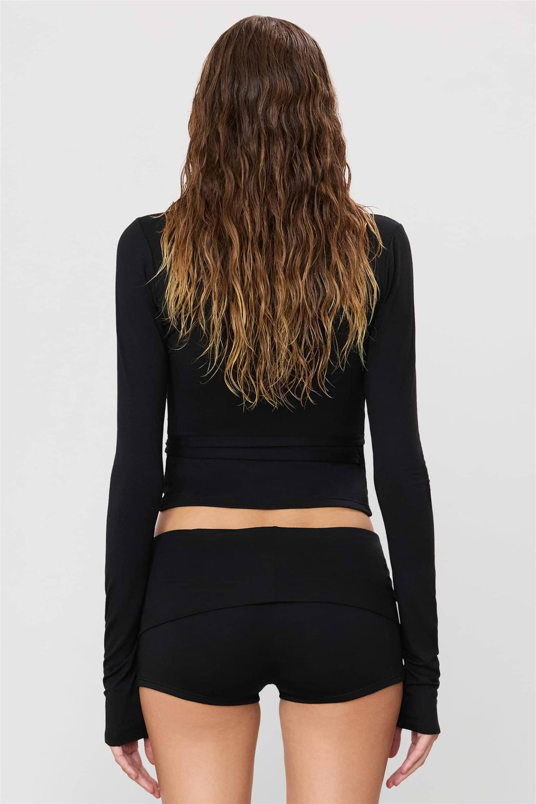 Wrap Top Black