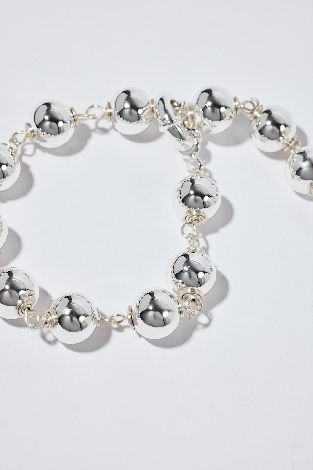 Tiny Sphere Bracelet Silver