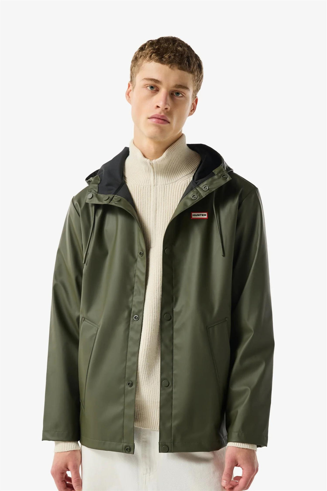 Izzy PU Hooded Jacket Kambaba