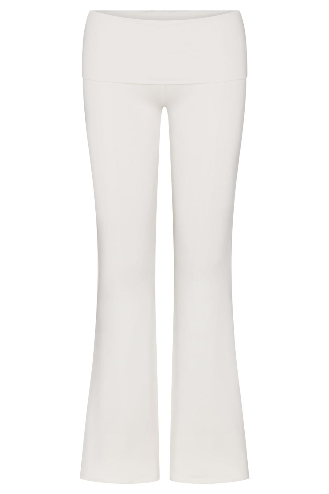 Foldover Flare Pant Ivory