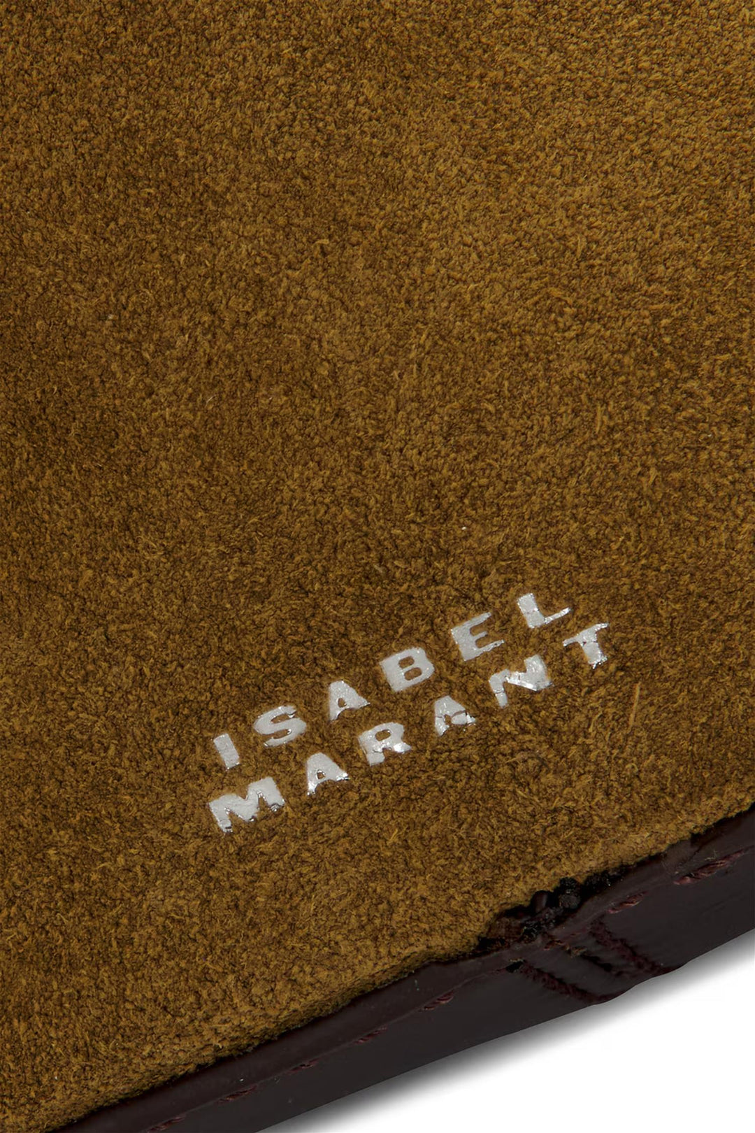 Bolton Suede Leather Shoulder Bag Taupe
