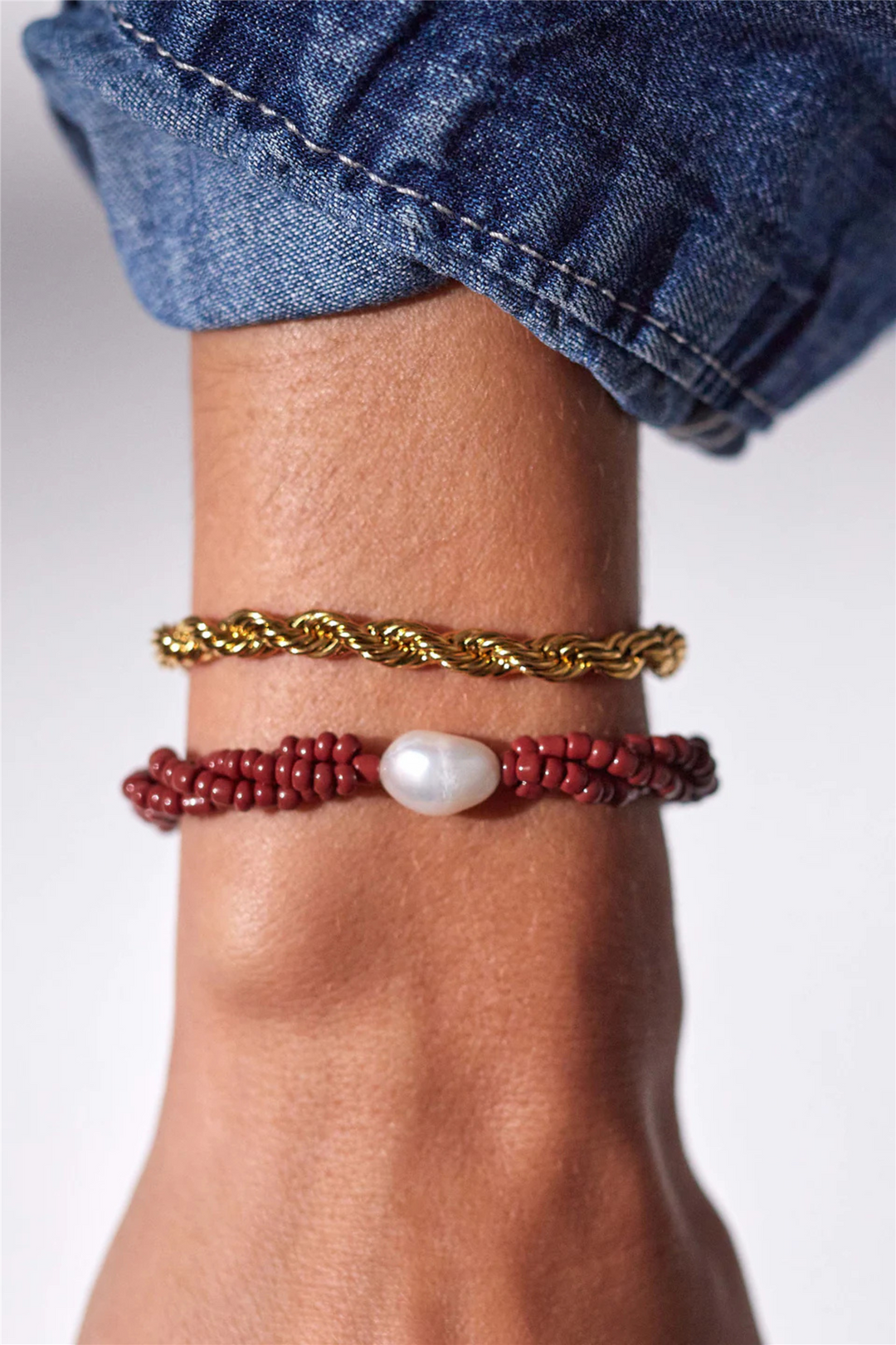 Rodeo Bracelet Deep Burgundy