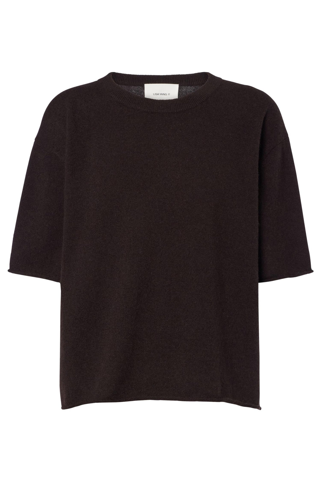 Cila Cashmere T-Shirt Dark Oak