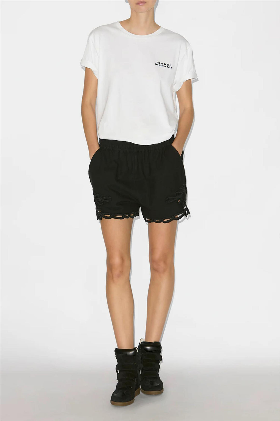 Bekett Wedge Sneakers Black
