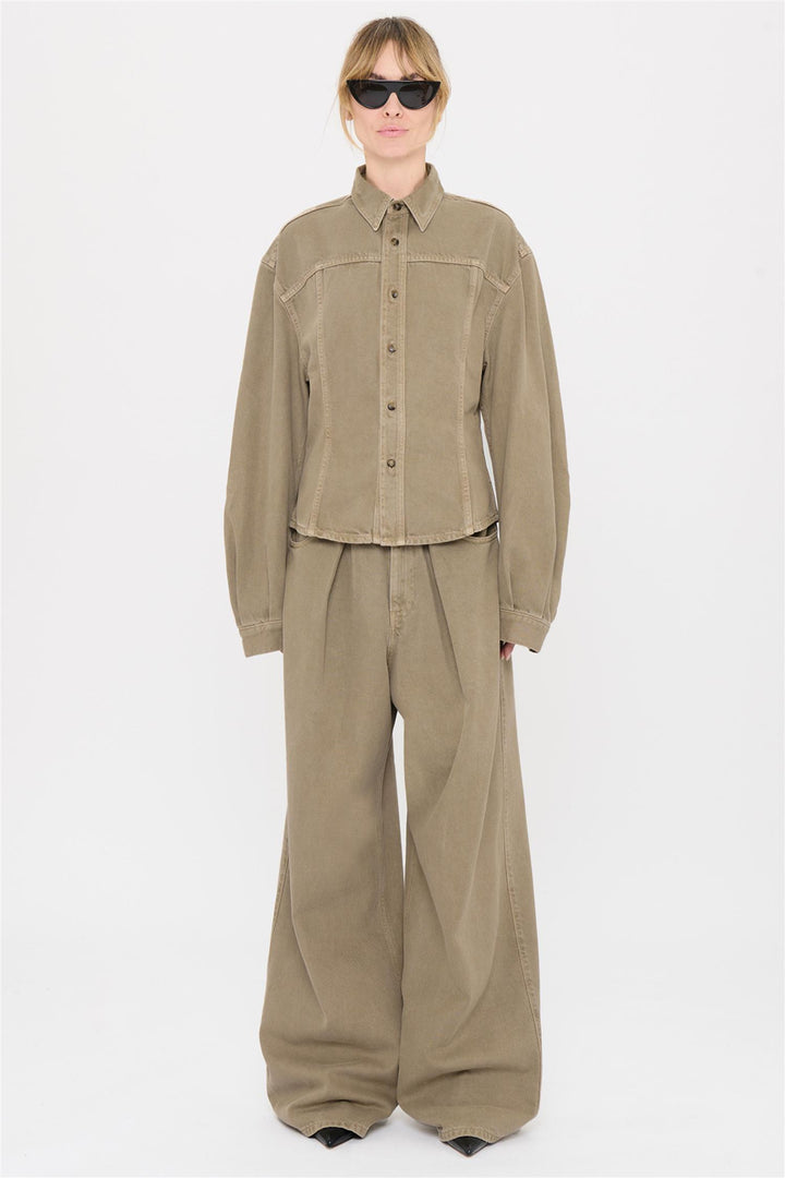 Lee Soft Ecru Overshirt Rope