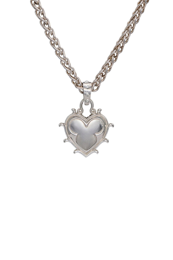 The Eternal Heart Necklace - Silver
