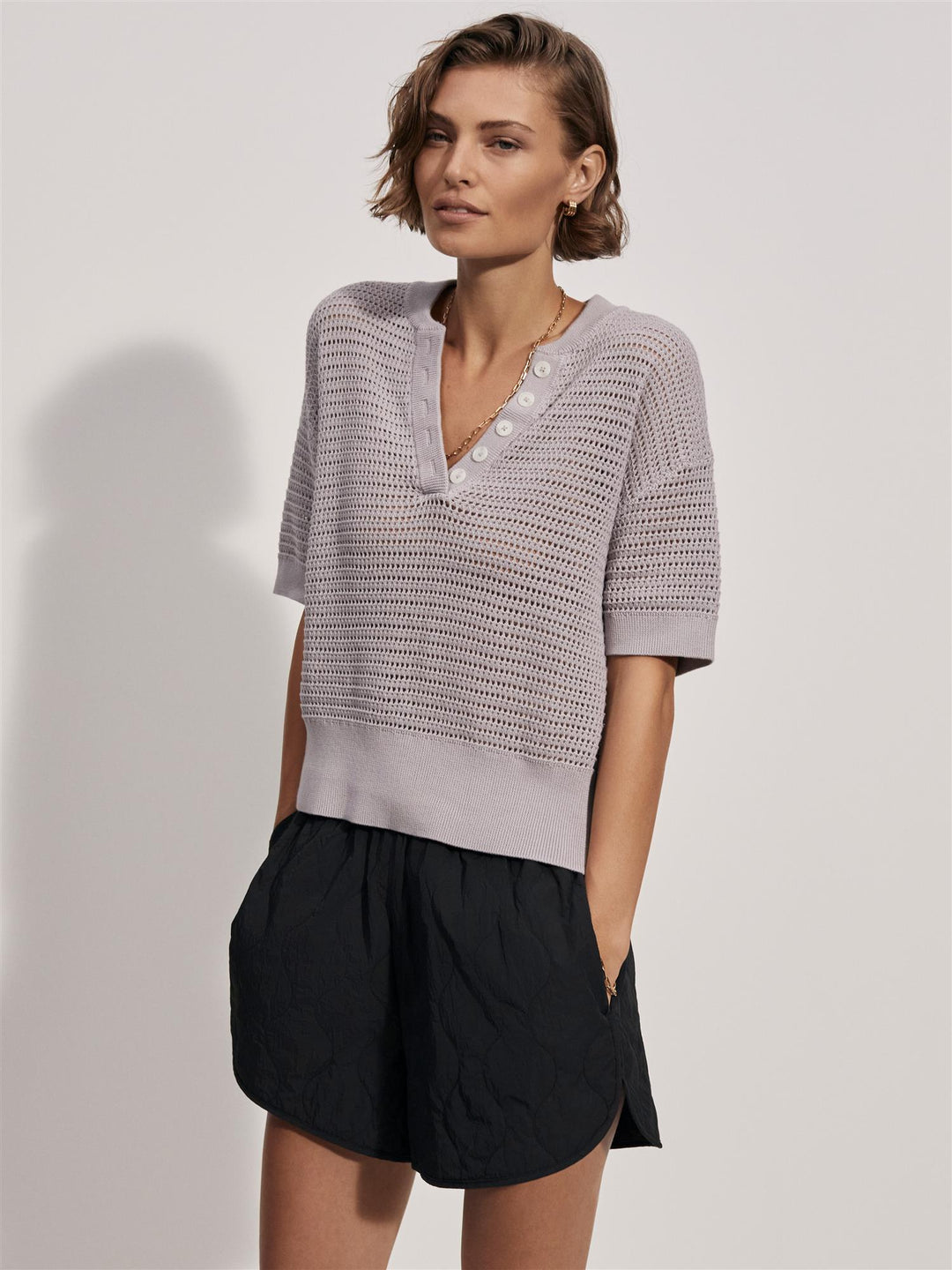 Callie Knit Top Raindrops