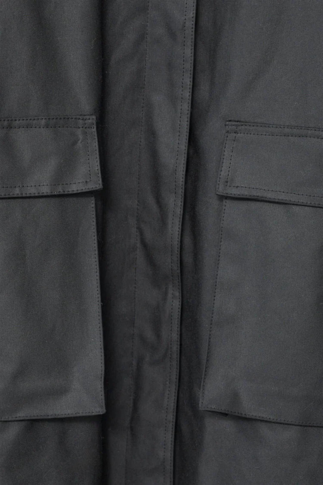 Oilskin Coat Black