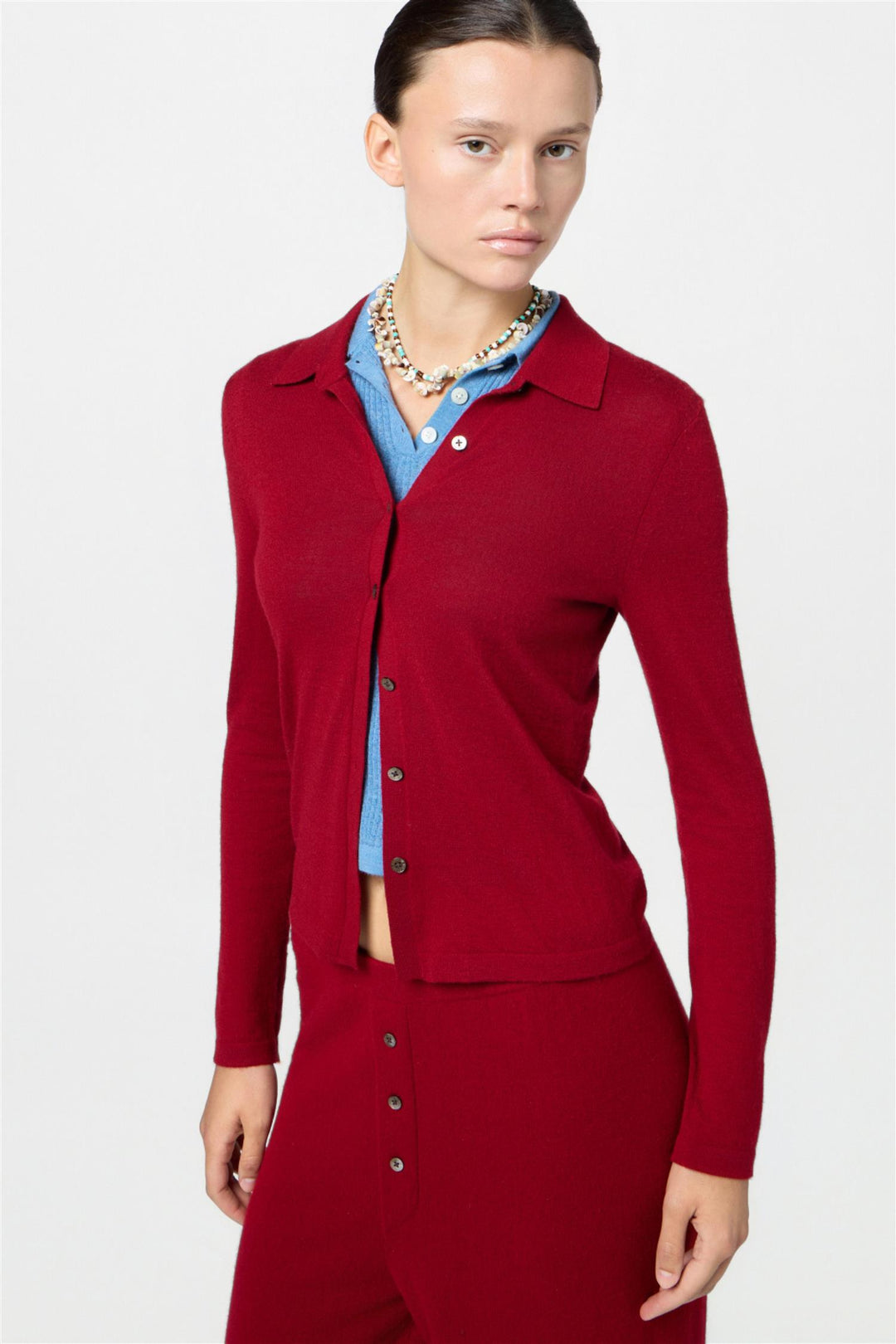 Jane Cardigan Ruby