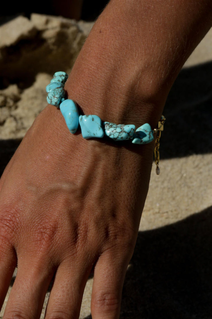 Beach Cocktail Bracelet Aqua