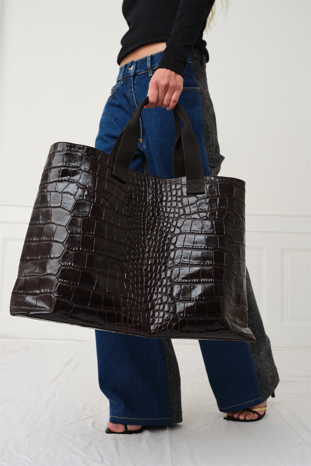 Smidstrup Bag Brown Croco