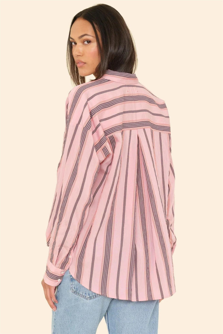 Jordy Shirt Blush Stripe