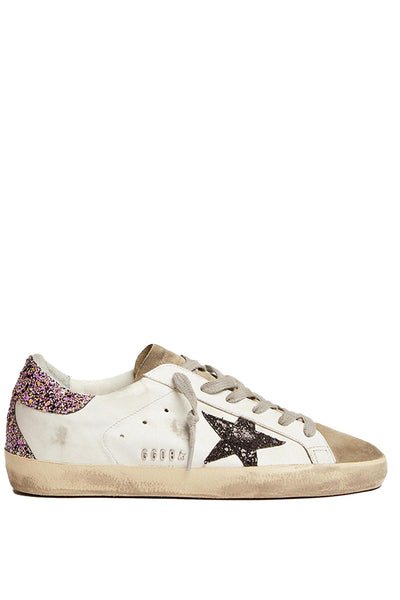 Superstar Sneakers White / Taupe / Fuxia / Black