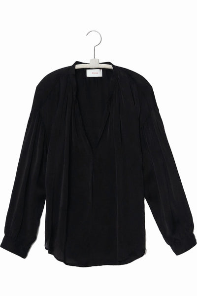 Mayson Silk Blouse Black