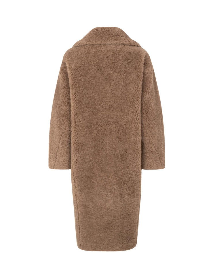 Rita Shearling Coat Brown