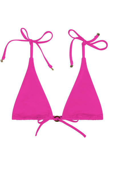 Jolly Padded Bikini Top Hot Pink