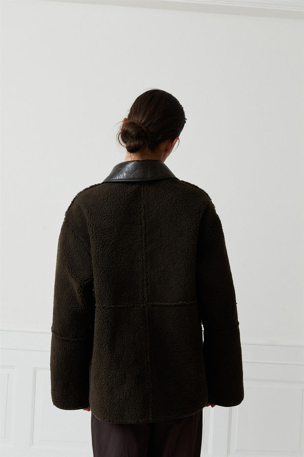 Ada Jacket Distressed Brown